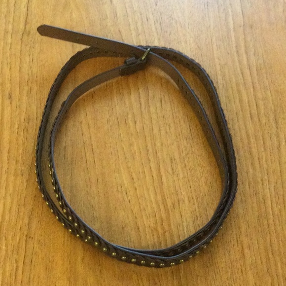 Elise M double length Leather Belt - Picture 2 of 7